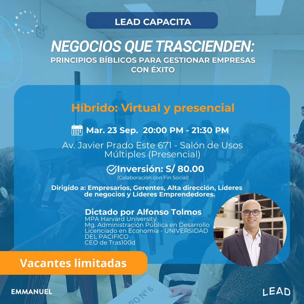LEAD: NEGOCIOS QUE TRASCIENDEN