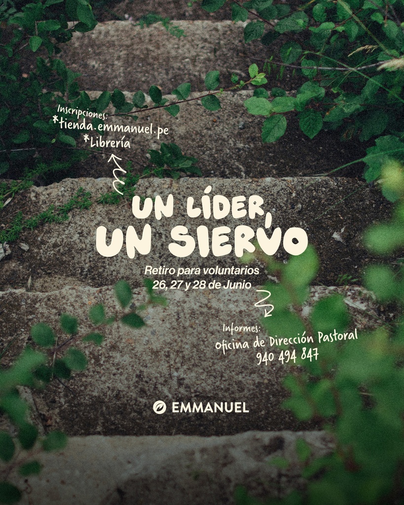 RETIRO UN LÍDER, UN SIERVO